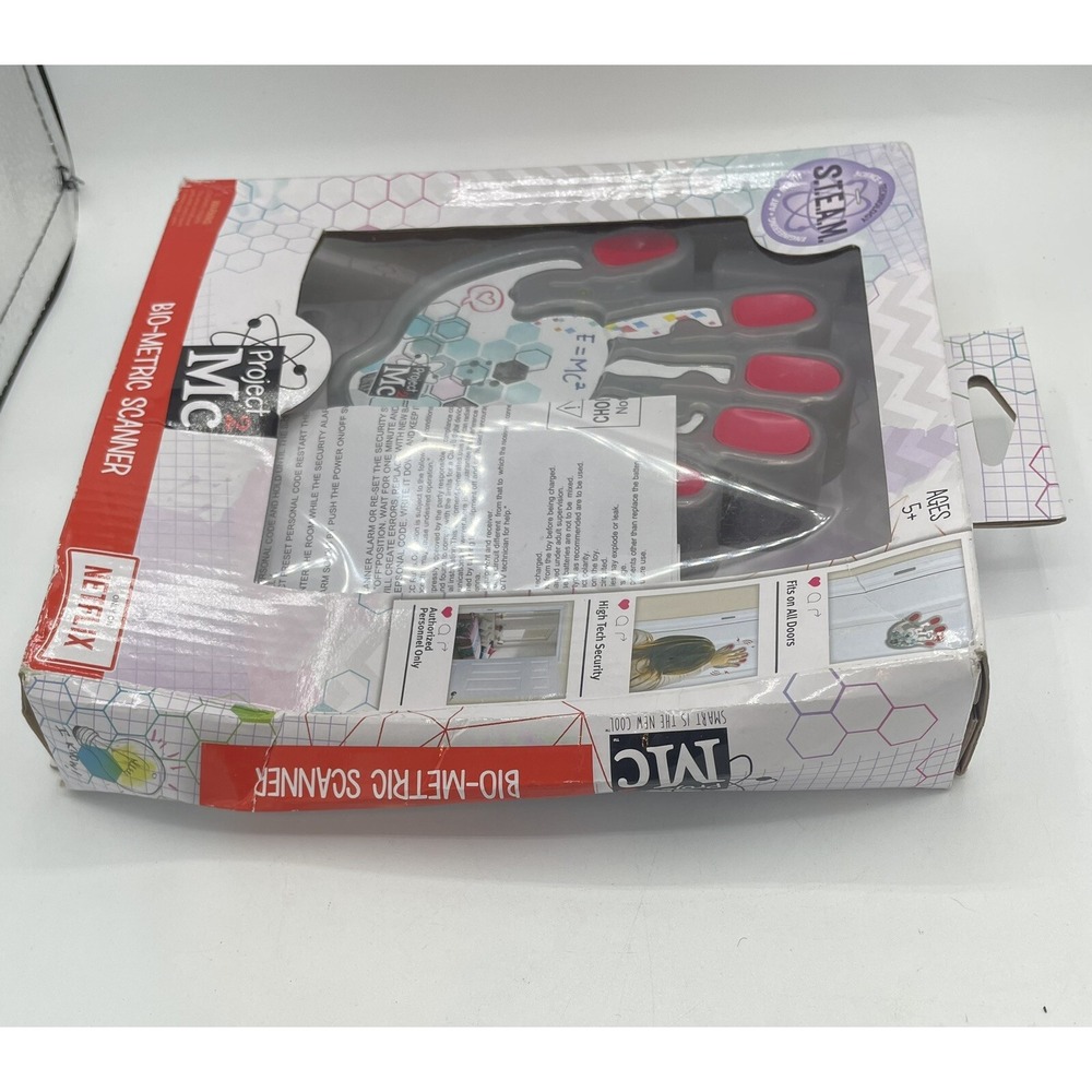 STEM Kit New Project MC 2 Squared Bio-Metric Hand Scanner High Tech Security - Picture 5 of 6